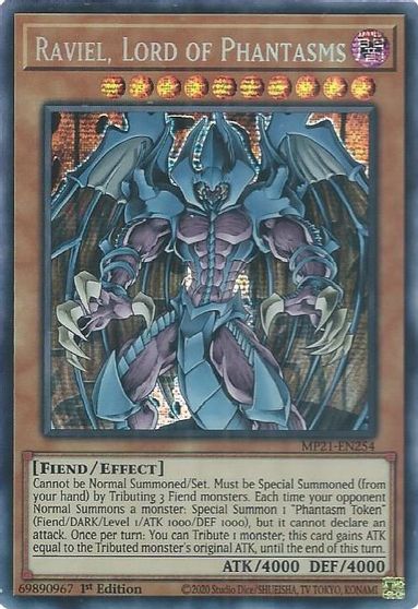 Raviel, Lord of Phantasms [MP21-EN254] Prismatic Secret Rare | Play N Trade Winnipeg