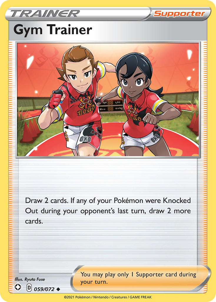 Gym Trainer (059/072) [Sword & Shield: Shining Fates] | Play N Trade Winnipeg