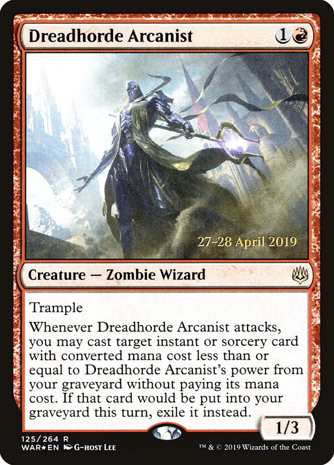 Dreadhorde Arcanist  [War of the Spark Prerelease Promos] | Play N Trade Winnipeg