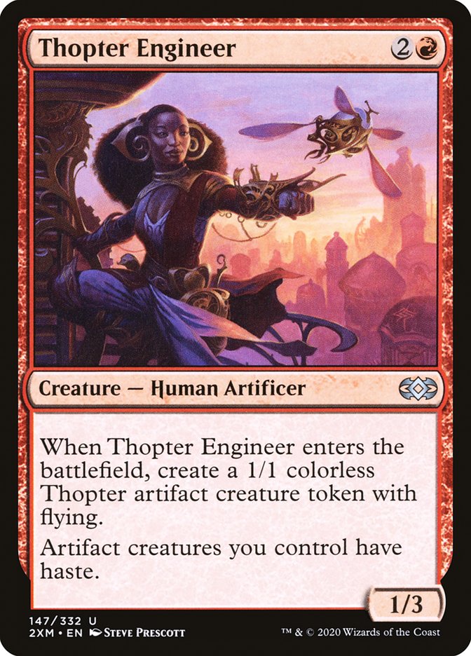 Thopter Engineer [Double Masters] | Play N Trade Winnipeg