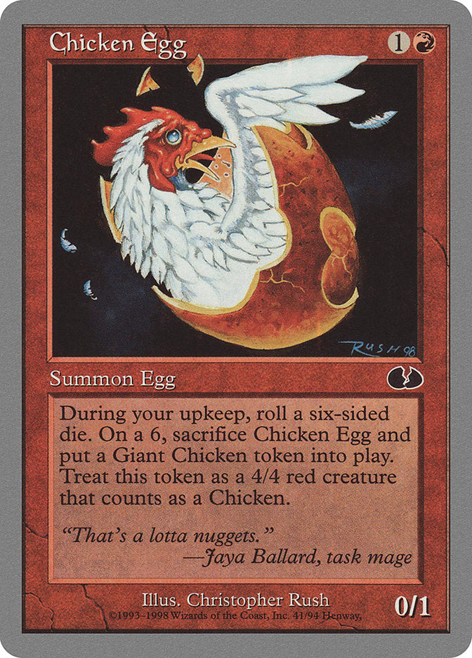 Chicken Egg [Unglued] | Play N Trade Winnipeg