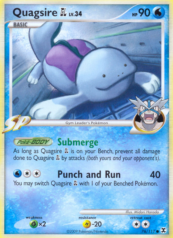 Quagsire GL (76/111) [Platinum: Rising Rivals] | Play N Trade Winnipeg