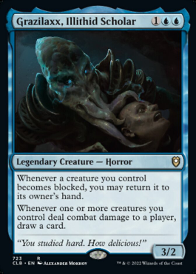Grazilaxx, Illithid Scholar [Commander Legends: Battle for Baldur's Gate] | Play N Trade Winnipeg