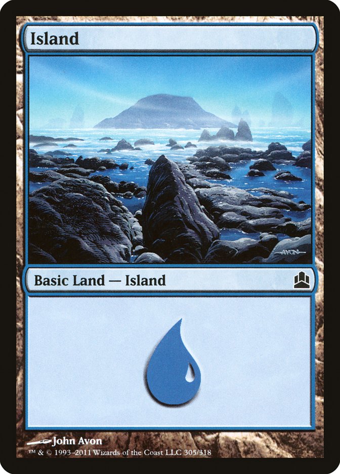 Island (305) [Commander 2011] | Play N Trade Winnipeg