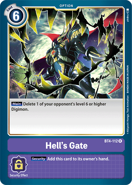 Hell's Gate [BT4-112] [Great Legend] | Play N Trade Winnipeg