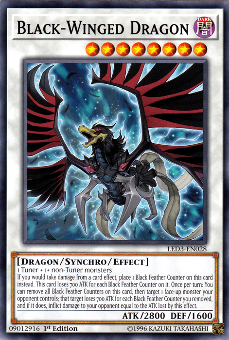 Black-Winged Dragon [LED3-EN028] Common | Play N Trade Winnipeg