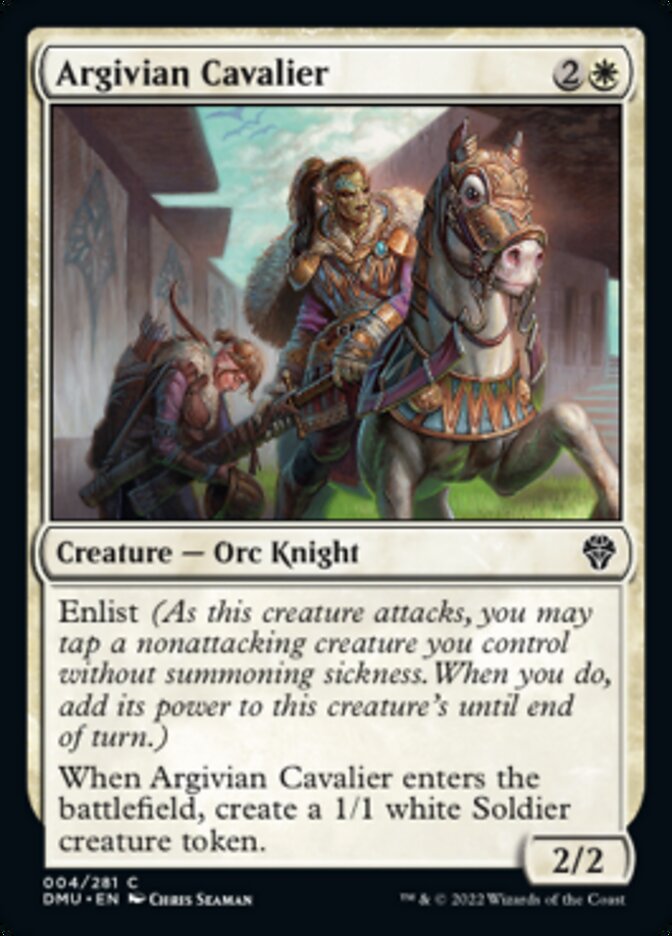 Argivian Cavalier [Dominaria United] | Play N Trade Winnipeg