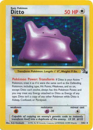 Ditto (3/62) [Fossil Unlimited] | Play N Trade Winnipeg