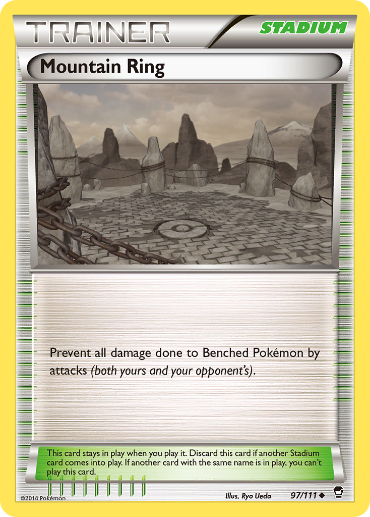 Mountain Ring (97/111) [XY: Furious Fists] | Play N Trade Winnipeg