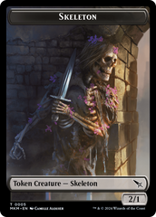 Detective // Skeleton Double-Sided Token [Murders at Karlov Manor Tokens] | Play N Trade Winnipeg