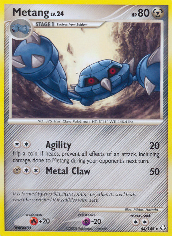 Metang (64/146) [Diamond & Pearl: Legends Awakened] | Play N Trade Winnipeg