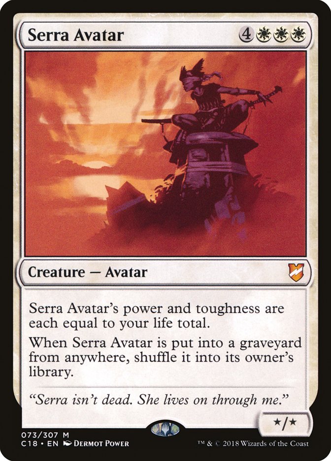 Serra Avatar [Commander 2018] | Play N Trade Winnipeg