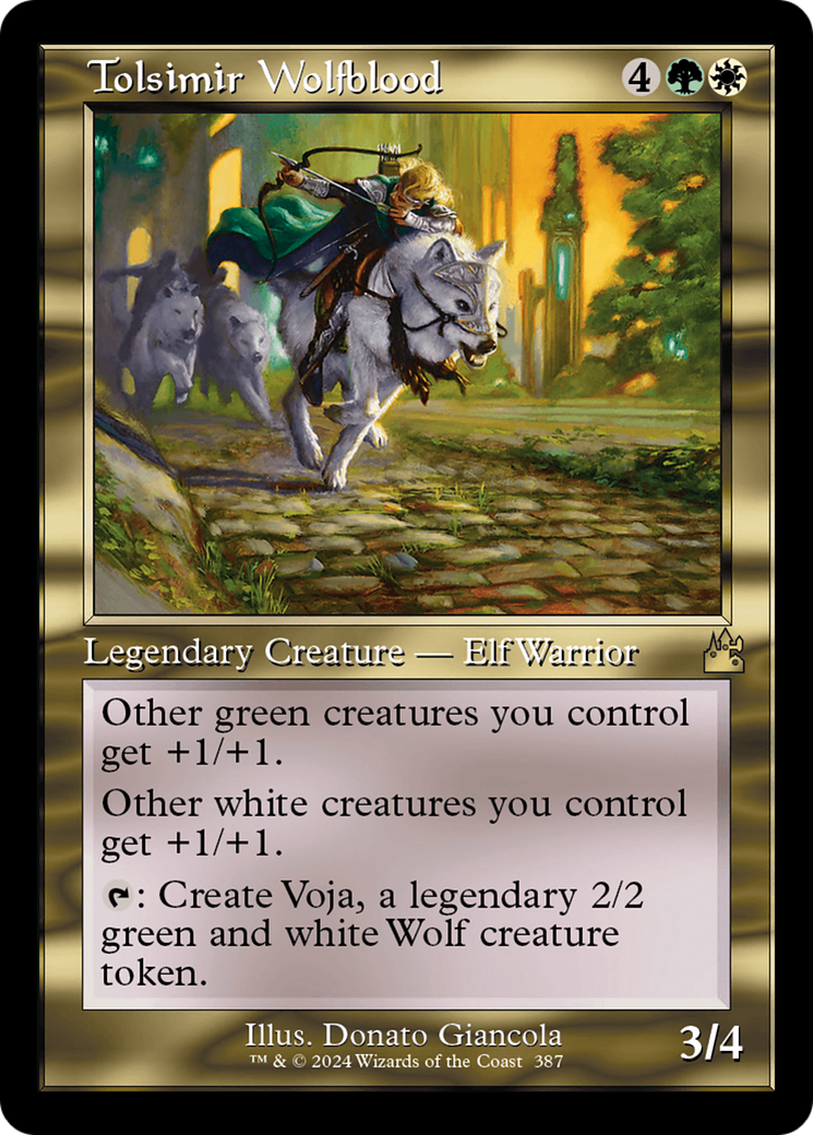 Tolsimir Wolfblood (Retro Frame) [Ravnica Remastered] | Play N Trade Winnipeg