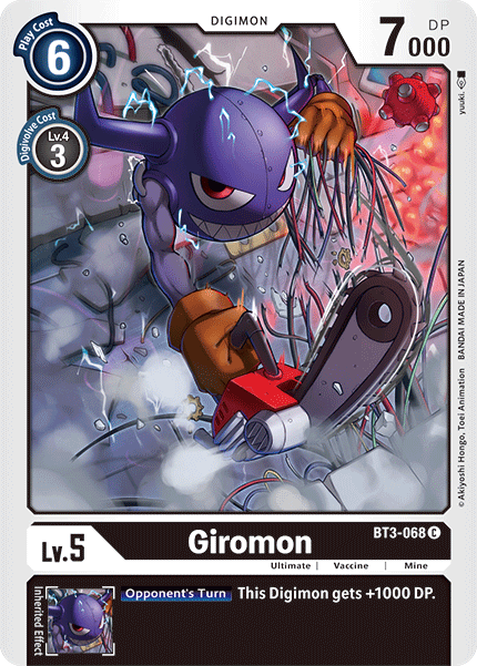 Giromon [BT3-068] [Release Special Booster Ver.1.5] | Play N Trade Winnipeg