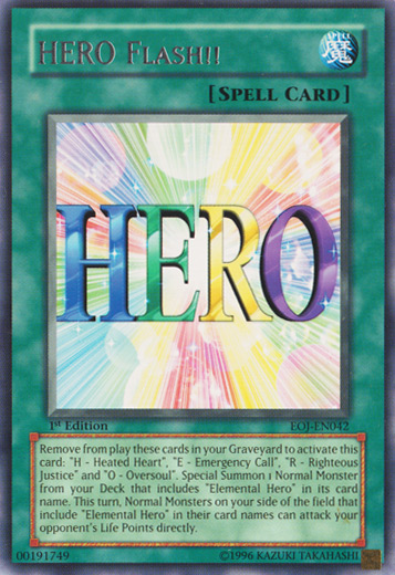 HERO Flash!! [EOJ-EN042] Rare | Play N Trade Winnipeg