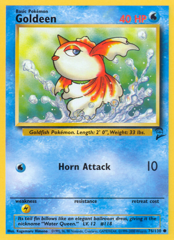 Goldeen (76/130) [Base Set 2] | Play N Trade Winnipeg