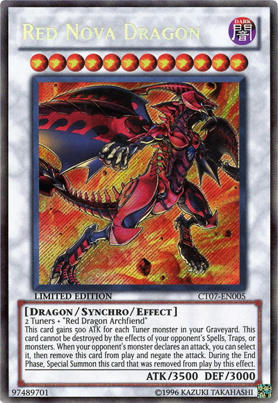 Red Nova Dragon [CT07-EN005] Secret Rare | Play N Trade Winnipeg