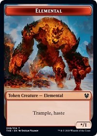 Elemental // Satyr Double-sided Token [Theros Beyond Death Tokens] | Play N Trade Winnipeg