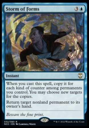 Storm of Forms (Promo Pack) [Streets of New Capenna Commander Promos] | Play N Trade Winnipeg