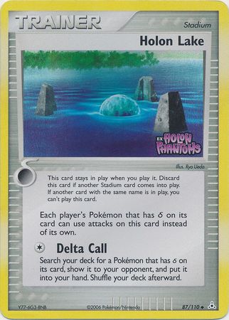 Holon Lake (87/110) (Stamped) [EX: Holon Phantoms] | Play N Trade Winnipeg