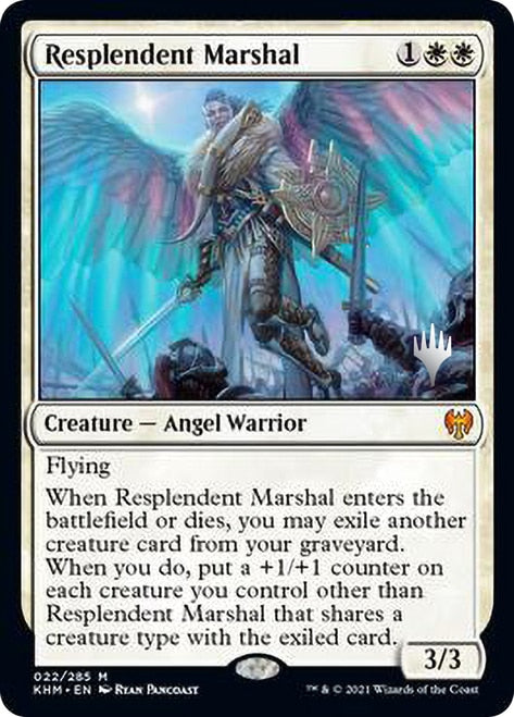 Resplendent Marshal [Kaldheim Promos] | Play N Trade Winnipeg