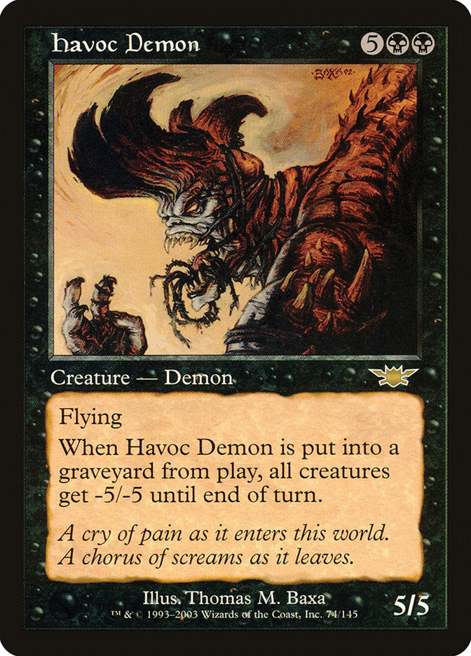 Havoc Demon [Legions] | Play N Trade Winnipeg