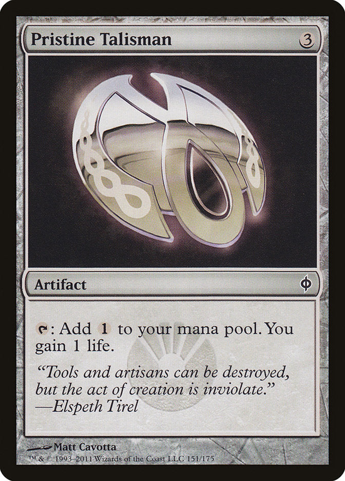 Pristine Talisman [New Phyrexia] | Play N Trade Winnipeg