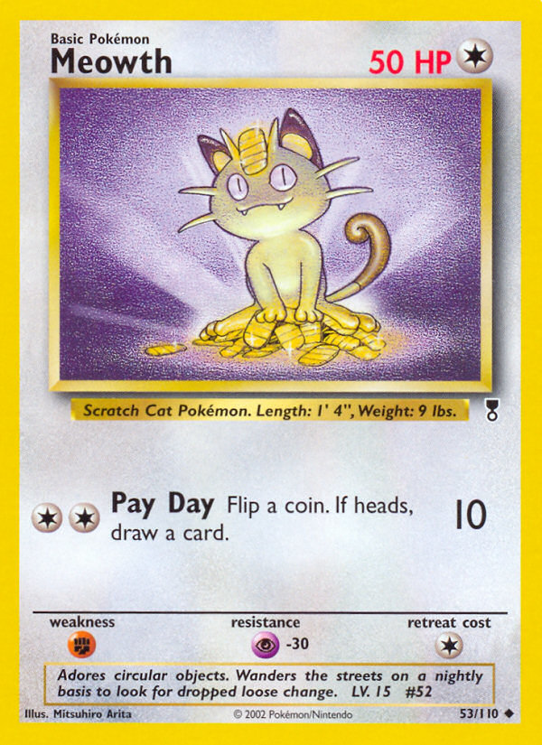 Meowth (53/110) [Legendary Collection] | Play N Trade Winnipeg