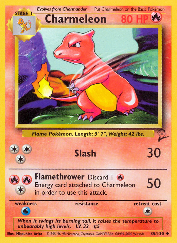 Charmeleon (35/130) [Base Set 2] | Play N Trade Winnipeg