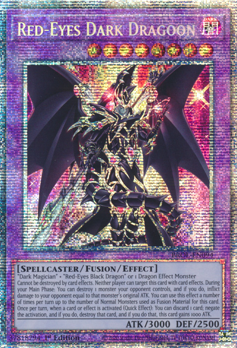 Red-Eyes Dark Dragoon [BROL-EN094] Starlight Rare | Play N Trade Winnipeg