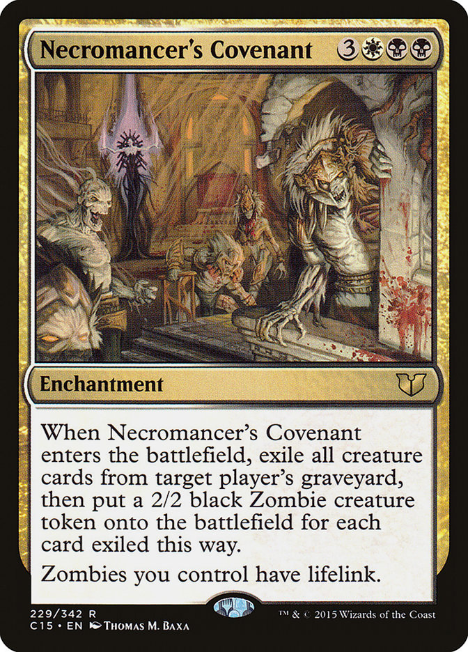 Necromancer's Covenant [Commander 2015] | Play N Trade Winnipeg