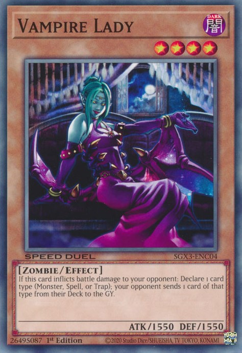 Vampire Lady [SGX3-ENC04] Common | Play N Trade Winnipeg