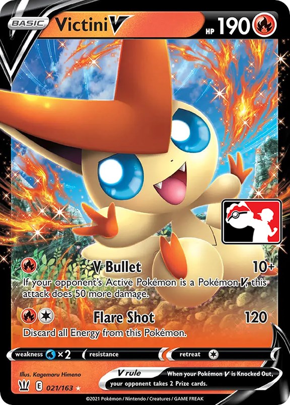 Victini V (021/163) [Prize Pack Series One] | Play N Trade Winnipeg