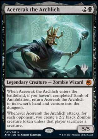 Acererak the Archlich (Promo Pack) [Dungeons & Dragons: Adventures in the Forgotten Realms Promos] | Play N Trade Winnipeg