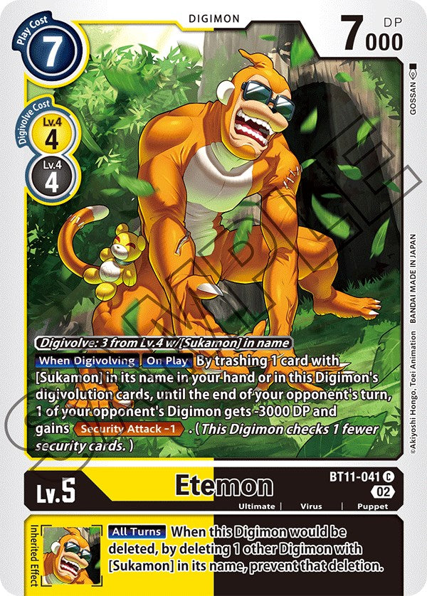 Etemon [BT11-041] [Dimensional Phase] | Play N Trade Winnipeg