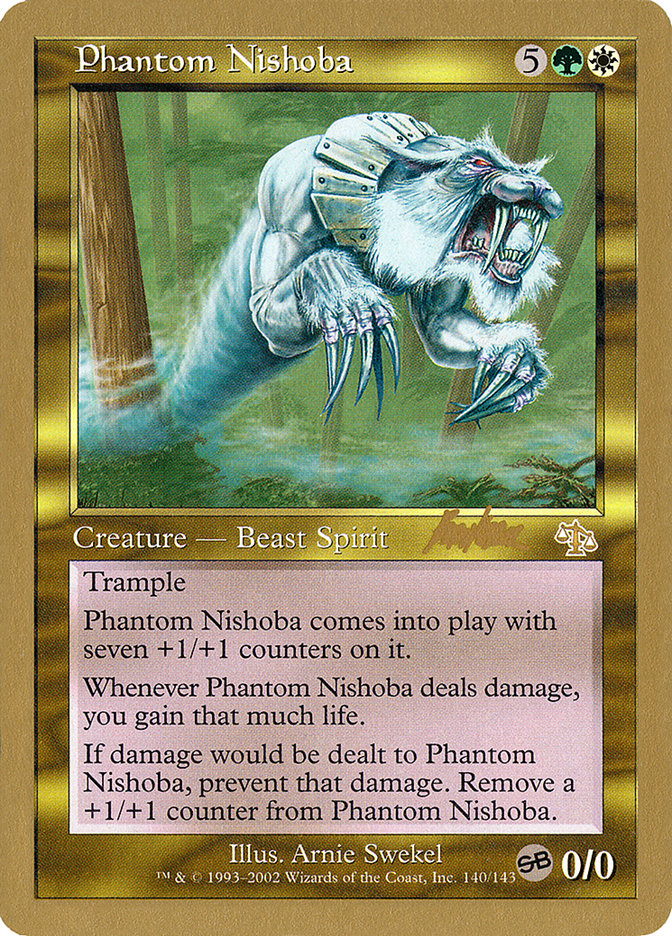 Phantom Nishoba (Brian Kibler) (SB) [World Championship Decks 2002] | Play N Trade Winnipeg