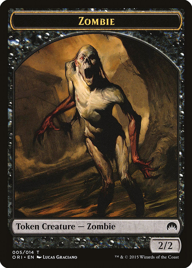 Zombie [Magic Origins Tokens] | Play N Trade Winnipeg