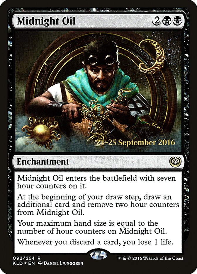 Midnight Oil  [Kaladesh Prerelease Promos] | Play N Trade Winnipeg