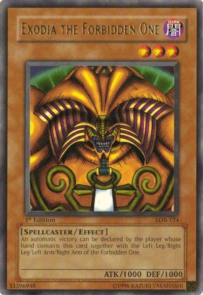 Exodia the Forbidden One [LOB-124] Ultra Rare | Play N Trade Winnipeg