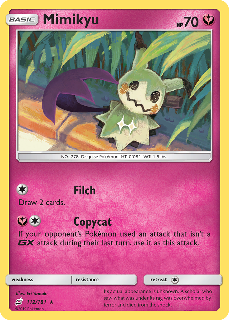 Mimikyu (112/181) [Sun & Moon: Team Up] | Play N Trade Winnipeg