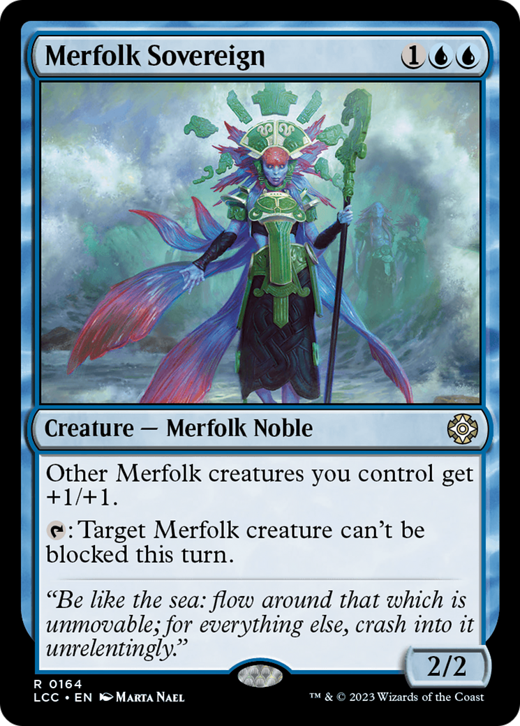 Merfolk Sovereign [The Lost Caverns of Ixalan Commander] | Play N Trade Winnipeg