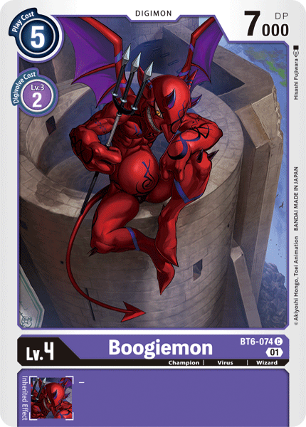 Boogiemon [BT6-074] [Double Diamond] | Play N Trade Winnipeg