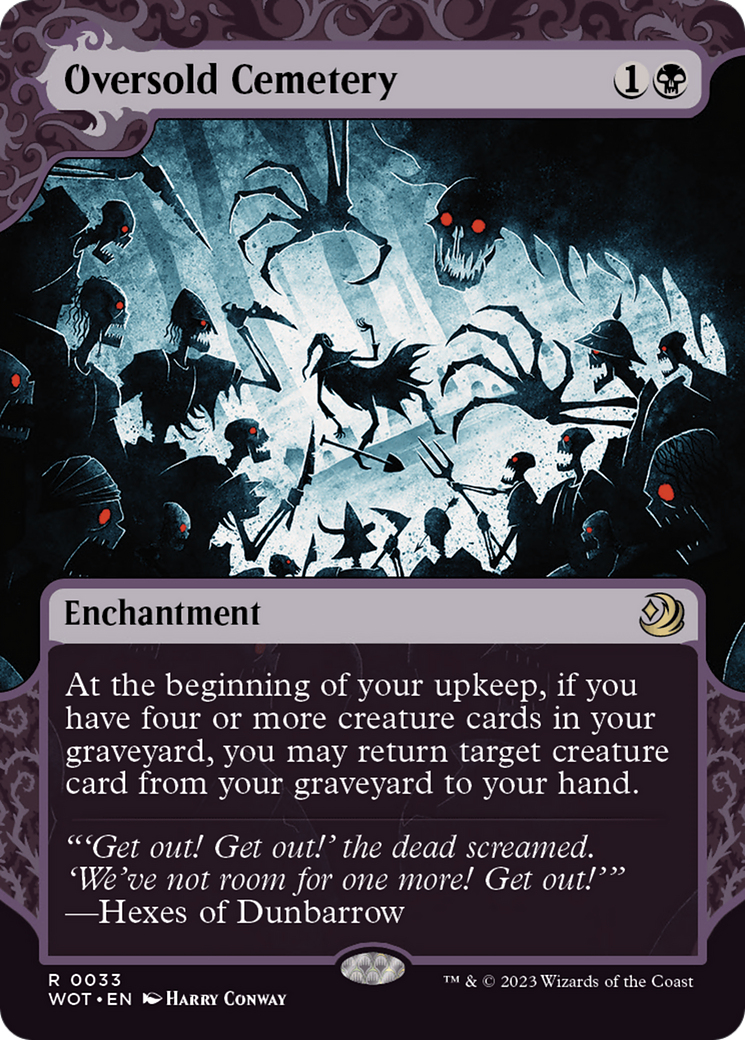 Oversold Cemetery [Wilds of Eldraine: Enchanting Tales] | Play N Trade Winnipeg