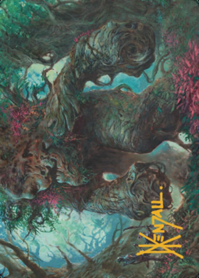 Magnigoth Sentry Art Card (Gold-Stamped Signature) [Dominaria United Art Series] | Play N Trade Winnipeg