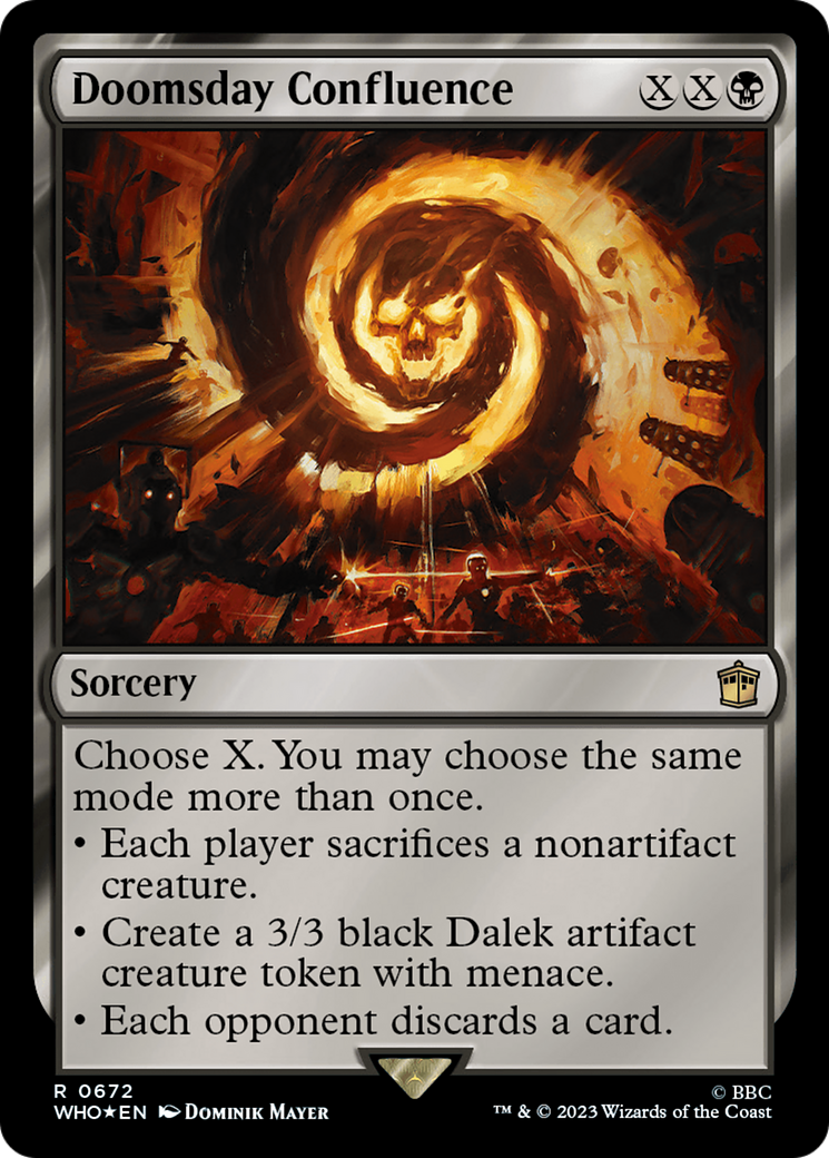 Doomsday Confluence (Surge Foil) [Doctor Who] | Play N Trade Winnipeg