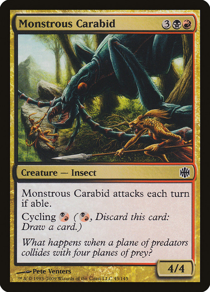 Monstrous Carabid [Alara Reborn] | Play N Trade Winnipeg