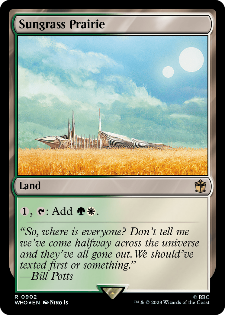 Sungrass Prairie (Surge Foil) [Doctor Who] | Play N Trade Winnipeg