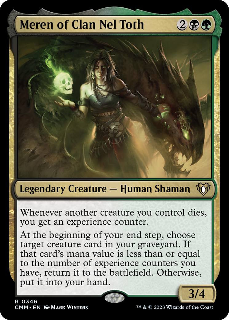 Meren of Clan Nel Toth [Commander Masters] | Play N Trade Winnipeg
