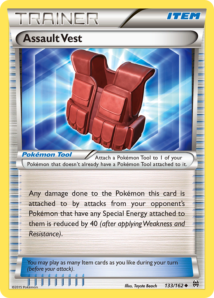 Assault Vest (133/162) [XY: BREAKthrough] | Play N Trade Winnipeg