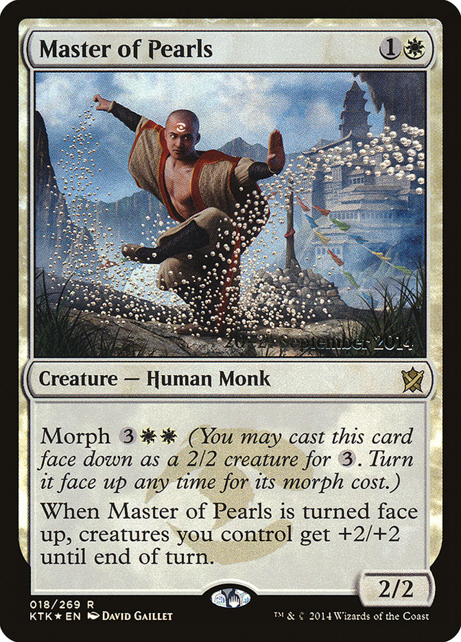 Master of Pearls  [Khans of Tarkir Prerelease Promos] | Play N Trade Winnipeg